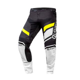 X LEGEND PANTS BLACK/WHITE/YELLOW FLUO