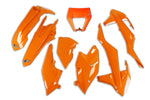 COMPLETE BODY KIT WITH HEADLIGHT - ORANGE - KTM 17-19