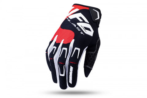 MOTOCROSS IRIDIUM GLOVES BLACK AND RED