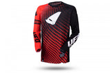 SLIM RADOM MOTOCROSS KIT BLACK AND RED