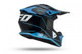 MOTOCROSS INTREPID HELMET BLACK AND BLUE