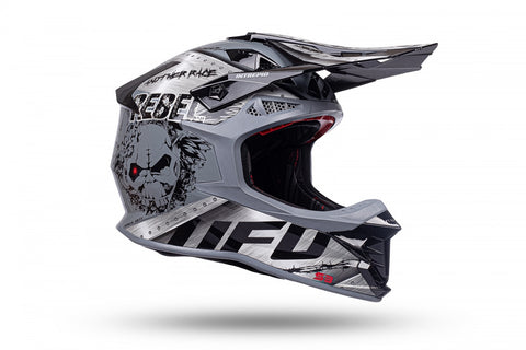 MOTOCROSS INTREPID HELMET GREY