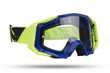 MOTOCROSS MYSTIC GOGGLE BLUE AND NEON YELLOW