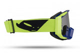 MOTOCROSS MYSTIC GOGGLE BLUE AND NEON YELLOW