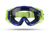 MOTOCROSS MYSTIC GOGGLE BLUE AND NEON YELLOW